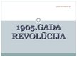 Презентация '1905.gada revolūcija', 1.