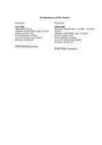 Образец документа 'Standarta darba līgums ar pārbaudes laiku', 10.