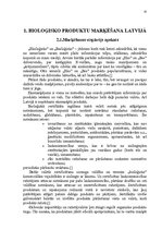 Реферат 'Bioloģisko produktu marķēšana un atpazīstamība Latvijā', 15.