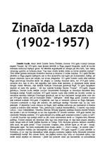 Реферат 'Zinaīda Lazda', 1.