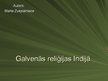 Презентация 'Galvenās reliģijas Indijā', 1.