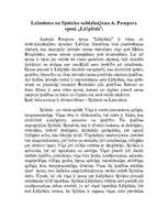 Эссе 'Laimdotas un Spīdalas salīdzinājums A.Pumpura eposā "Lāčplēsis"', 1.