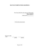 Отчёт по практике 'Profesionālās prakses atskaite', 1.