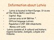 Презентация 'My Motherland Latvia', 2.