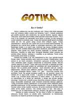 Реферат 'Gotika', 1.