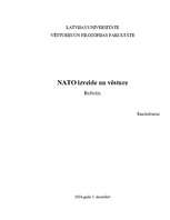 Реферат 'NATO izveide un vēsture', 1.