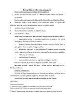 Конспект 'Demogrāfija un iedzīvotāju pieaugums', 1.