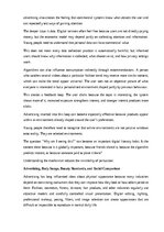 Эссе 'The influence of advertising on young people', 5.