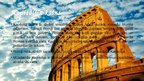 Презентация 'Senās Romas kultūrvēsturiskais mantojums mūsdienu Romā', 21.