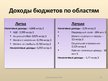 Презентация 'Сравнение госбюджетов Латвии и Литвы', 10.