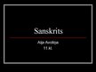 Презентация 'Sanskrits', 1.