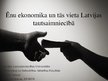 Презентация 'Ēnu ekonomika Latvijā', 1.