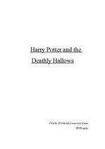 Реферат 'Book Report "Harry Potter and the Deathly Hallows"', 1.