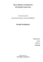 Образец документа 'Hidraulika. Bernulli vienādojums', 1.