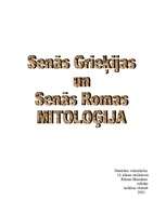 Конспект 'Senās Grieķijas un Senās Romas mitoloģija', 1.