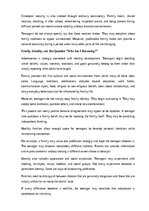 Эссе 'The importance of family in a teenager’s life', 3.