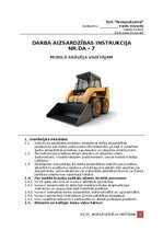 Образец документа 'Darba aizsardzības instrukcija mobilā krāvēja vadītājam', 1.