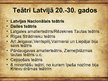 Презентация 'Teātris Latvijā 20.-30.gados', 4.