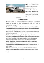 Реферат 'Autotransporta līdzekļu klasifikācija, statistikas izmantošana, tehniski ekonomi', 22.