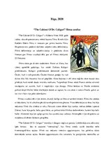 Эссе 'Filmas "The Cabinet of Dr. Caligari" analīze', 2.