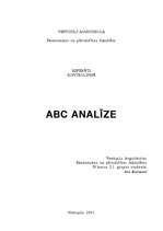 Реферат 'ABC analīze', 1.