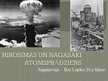 Презентация 'Hirosimas un Nagasaki atomsprādziens', 1.