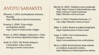 Презентация 'Konfūcianisms', 24.