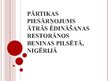 Презентация 'Pārtikas piesārņojums ātrās ēdināšanas restorānos Nigērijā', 1.