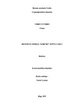 Реферат 'Biezpiena sieriņa ‘’Kārums’’ dzīves cikls', 1.