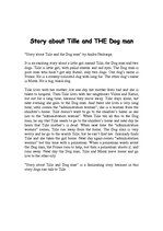 Конспект '"Story about Tille and Dog Man" by Andra Neiburga', 1.