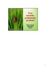 Презентация 'Ērču encefalīts, profilaktiskie pasākumi', 15.