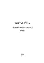 Реферат 'Baltkrievija - pārskats par valsts iekārtu', 1.