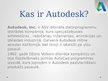 Презентация 'Autodesk izstrādājumi', 3.