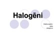 Презентация 'Halogēni', 1.