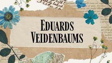 Презентация 'Eduards Veidenbaums', 1.