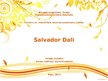 Презентация 'Salvador Dali', 1.