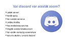 Презентация 'Lietotne "Discord"', 8.