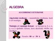 Презентация 'Algebra', 7.