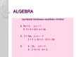 Презентация 'Algebra', 9.
