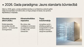 Презентация 'Zemesgabala apbūves attīstības potenciāls, BIM integrācija un ilgtspēja', 2.