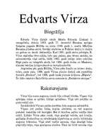 Реферат 'Edvarts Virza', 1.