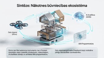 Презентация 'Dronu izmantošana būvniecības uzraudzībā un vadībā', 10.