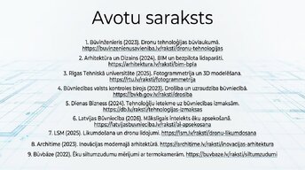 Презентация 'Dronu izmantošana būvniecības uzraudzībā un vadībā', 13.
