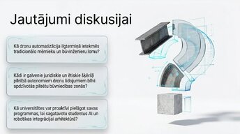 Презентация 'Dronu izmantošana būvniecības uzraudzībā un vadībā', 14.