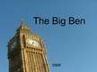 Презентация 'The Big Ben', 1.