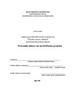 Отчёт по практике 'Personāla atlases un novērtēšanas projekts', 1.