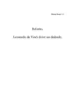 Реферат 'Leonardo da Vinči dzīve un daiļrade', 1.