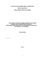 Реферат 'Jaunaudzes kopšanas darba ieteicamās tehnoloģijas pamatojums', 1.