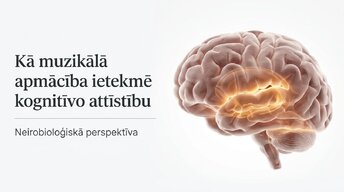 Презентация 'Kā muzikālā apmācība ietekmē kognitīvo attīstību', 1.
