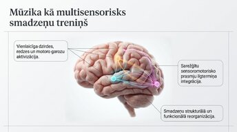 Презентация 'Kā muzikālā apmācība ietekmē kognitīvo attīstību', 2.